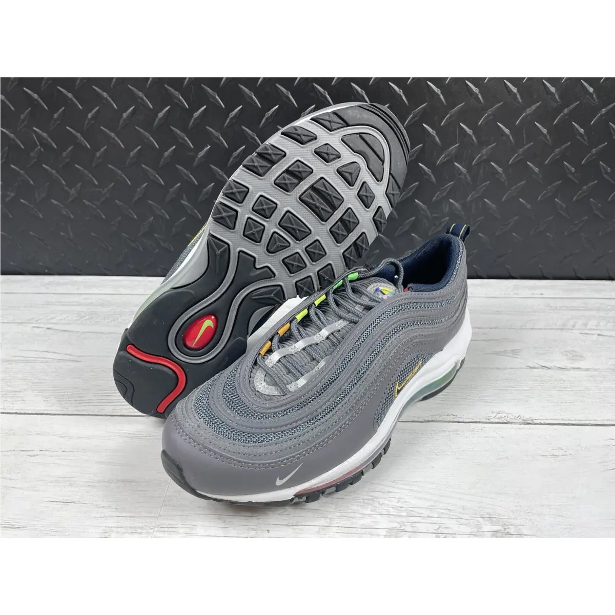 Nike shoes - Nike Air Max 97 - Air Max - DD2002-001 - Light Graphite/Obsidian Black (UPC: 0194953063349) 4