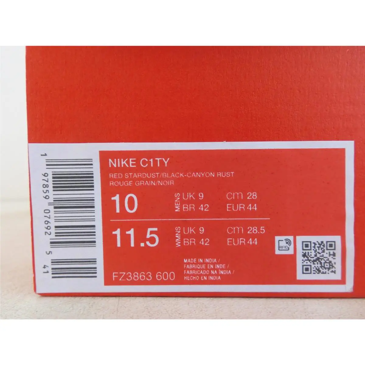 Nike shoes - Nike City - City - FZ3863-600 - Red (UPC: 197859076925) 7
