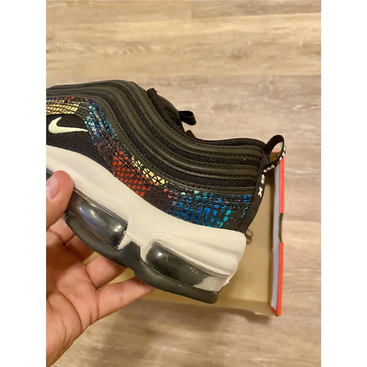 Nike shoes - Nike Air Max 97 SE - CW5595-002 - Black-Light Liquid Lime-Multicolor (UPC: 194501203081) 1
