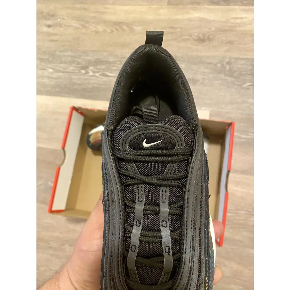 Nike shoes - Nike Air Max 97 SE - CW5595-002 - Black-Light Liquid Lime-Multicolor (UPC: 194501203081) 6