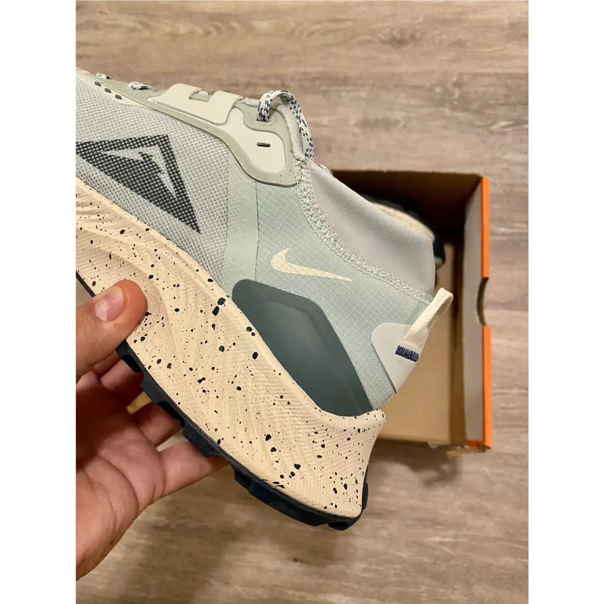 Nike shoes - Nike Pegasus Trail 3 GTX - DC8794-003 - Seafoam-Armory Navy-Hasta (UPC: 195242079614) 1