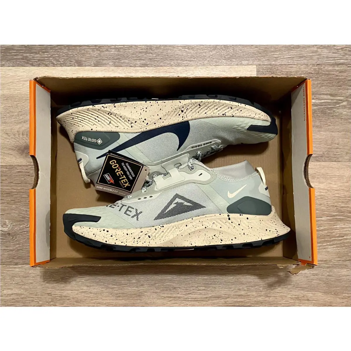 Nike shoes - Nike Pegasus Trail 3 GTX - DC8794-003 - Seafoam-Armory Navy-Hasta (UPC: 195242079614) 5