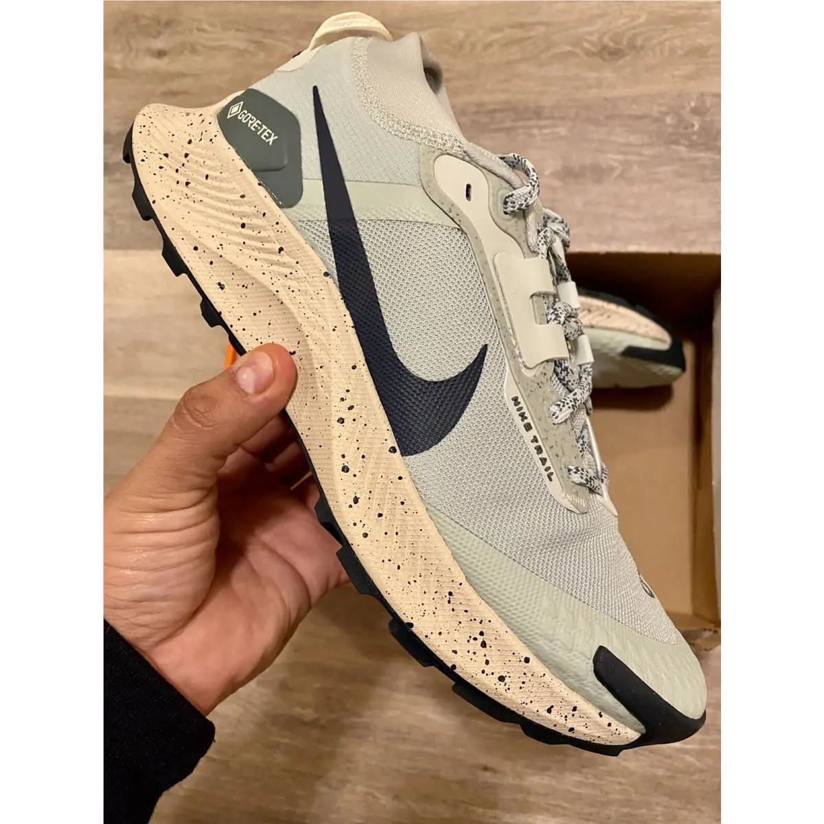 Nike shoes - Nike Pegasus Trail 3 GTX - DC8794-003 - Seafoam-Armory Navy-Hasta (UPC: 195242079614) 7