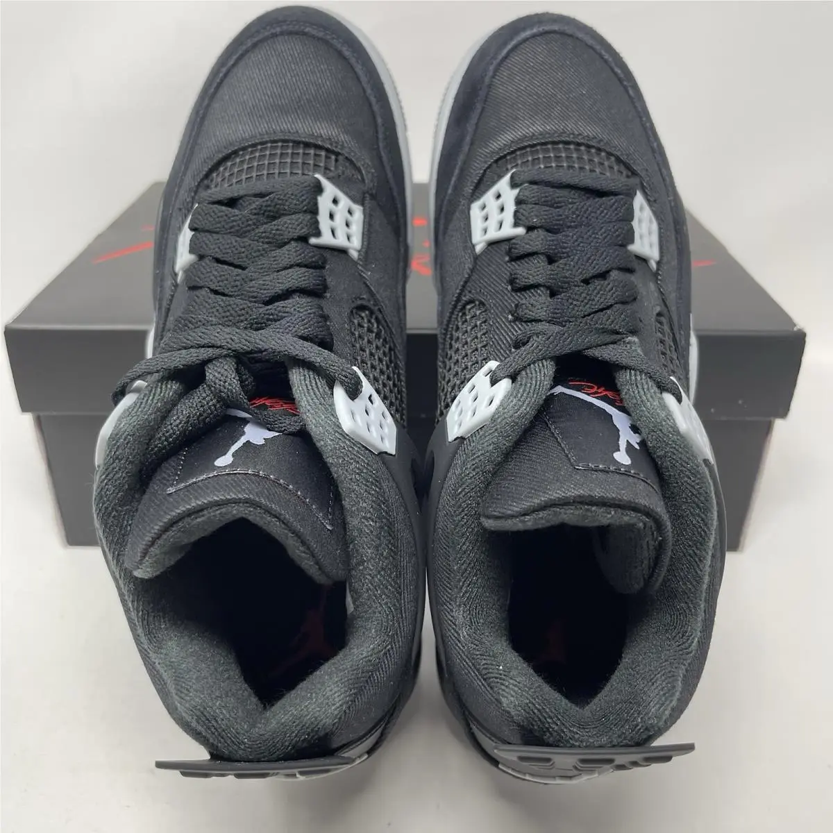 Nike shoes - Air Jordan 4 - Air - DH7138-006 - Black (UPC: 0196148827484) 5