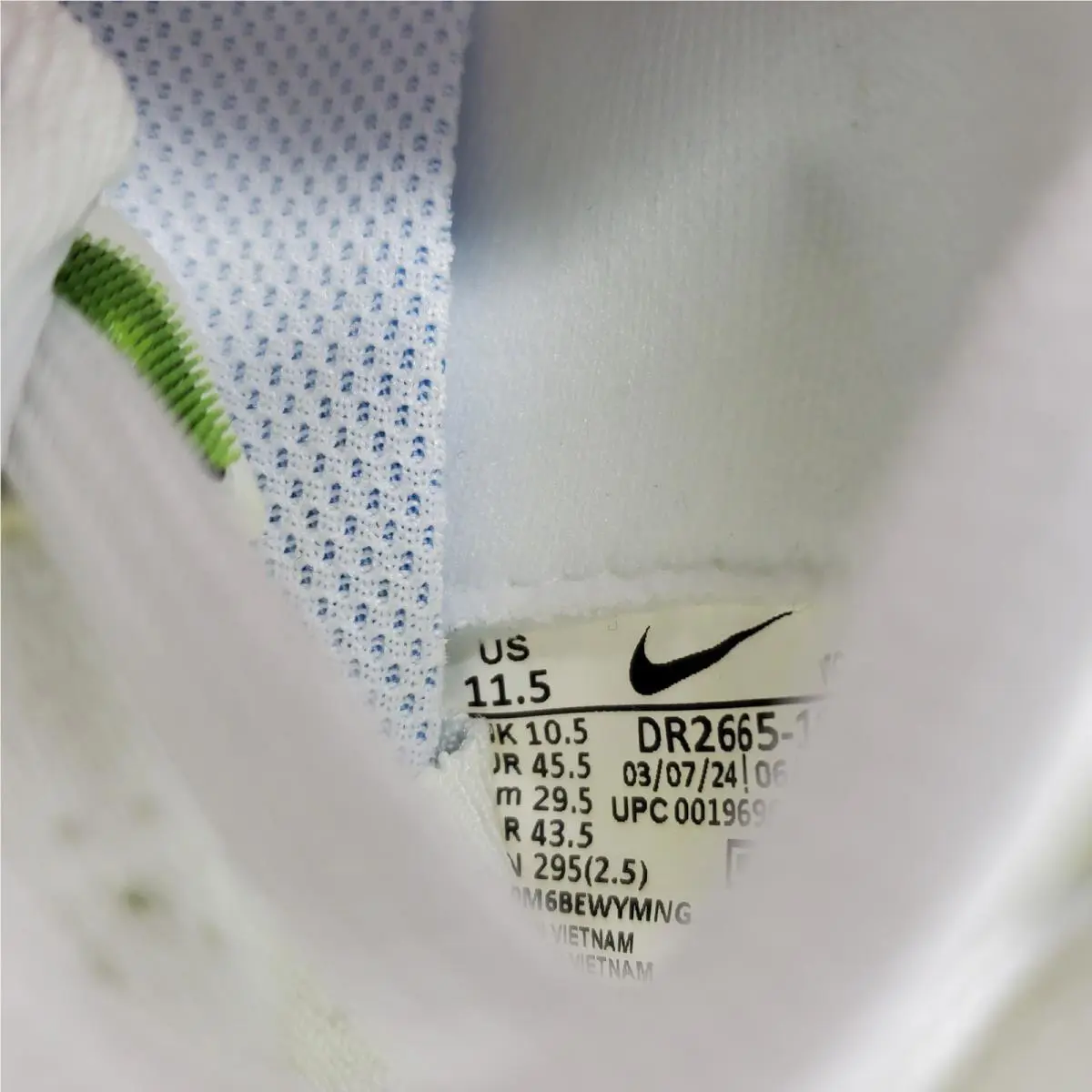 Nike shoes - Nike ReactX Infinity Run 4 - DR2665-101 - White 8