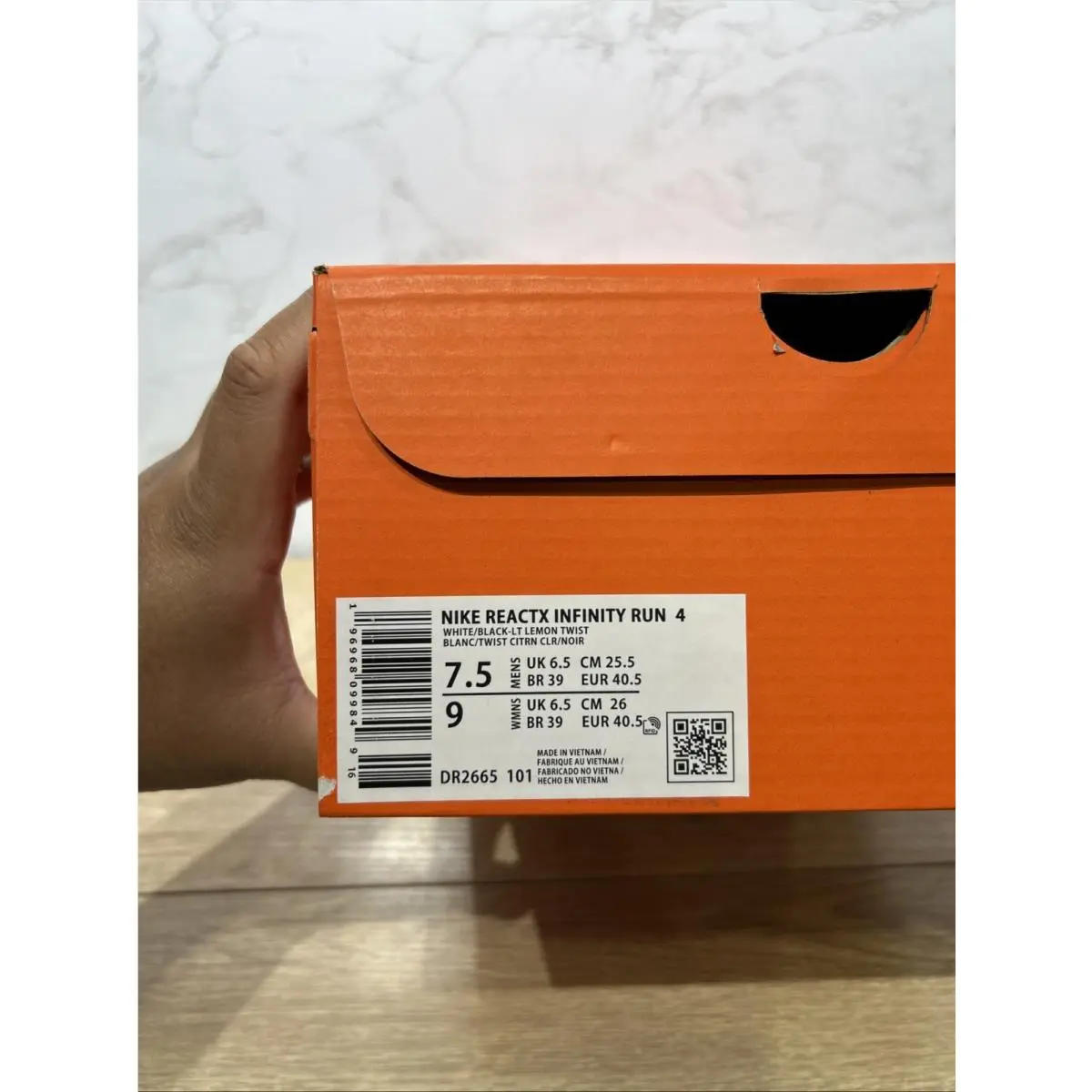 Nike shoes - Nike ReactX Infinity Run 4 - DR2665-101 - White 1