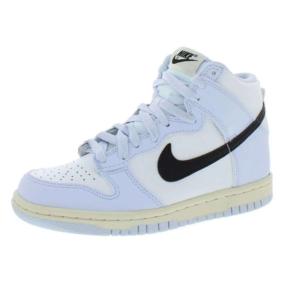 Nike Dunk High GS Girls Shoes Size 6.5 Color: Summit White/football Grey - White, Full: Summit White/Football Grey