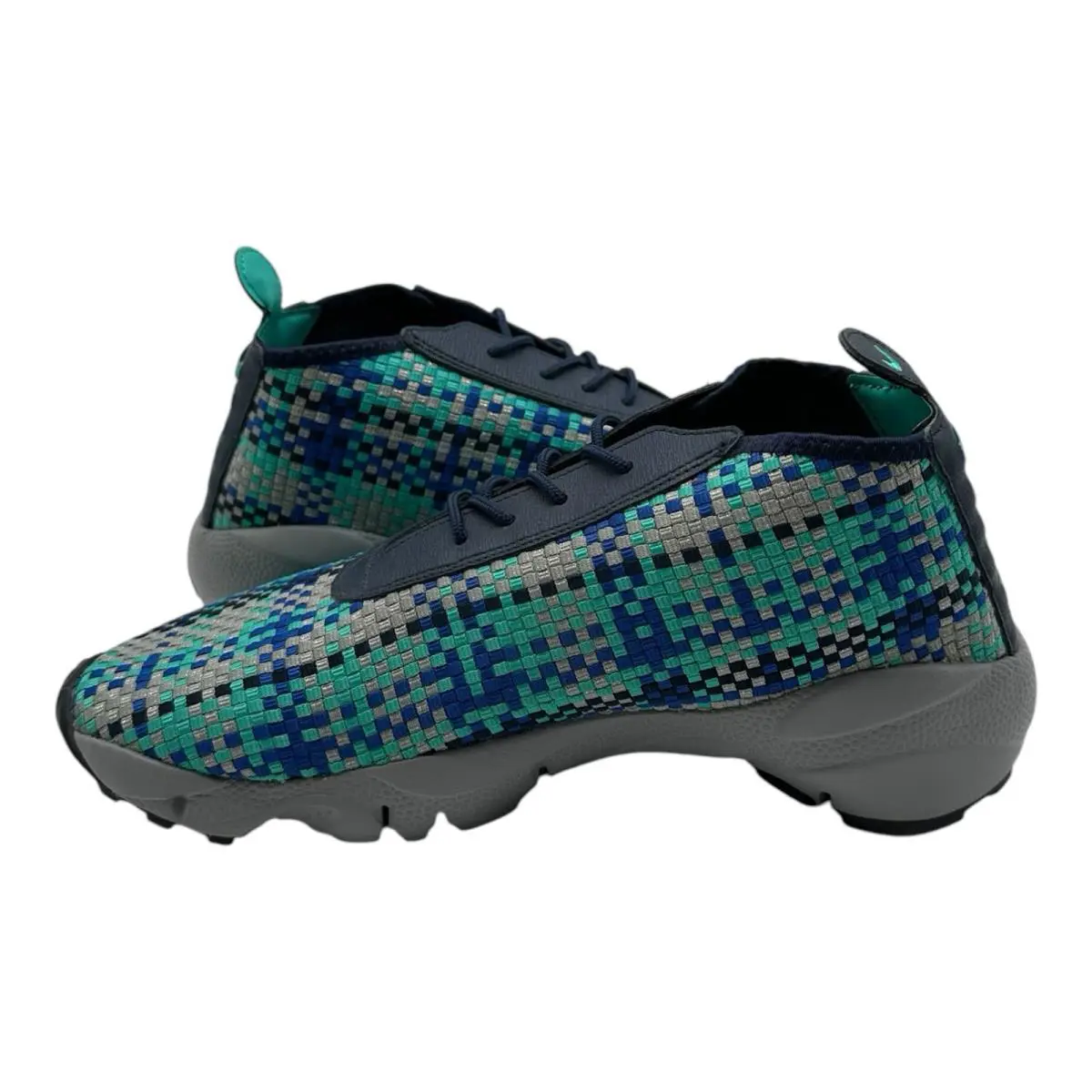 Nike shoes - Nike Air Footscape - Air Footscape - 652822-400 - Blue, Manufacturer: Midnight Navy / Hyper Jade - Game Royal - Mttlc Silver (UPC: 091209683095) 1