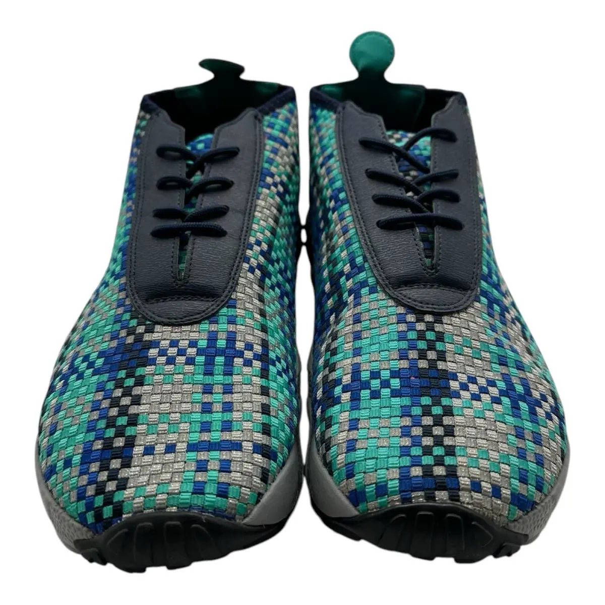 Nike shoes - Nike Air Footscape - Air Footscape - 652822-400 - Blue, Manufacturer: Midnight Navy / Hyper Jade - Game Royal - Mttlc Silver (UPC: 091209683095) 2