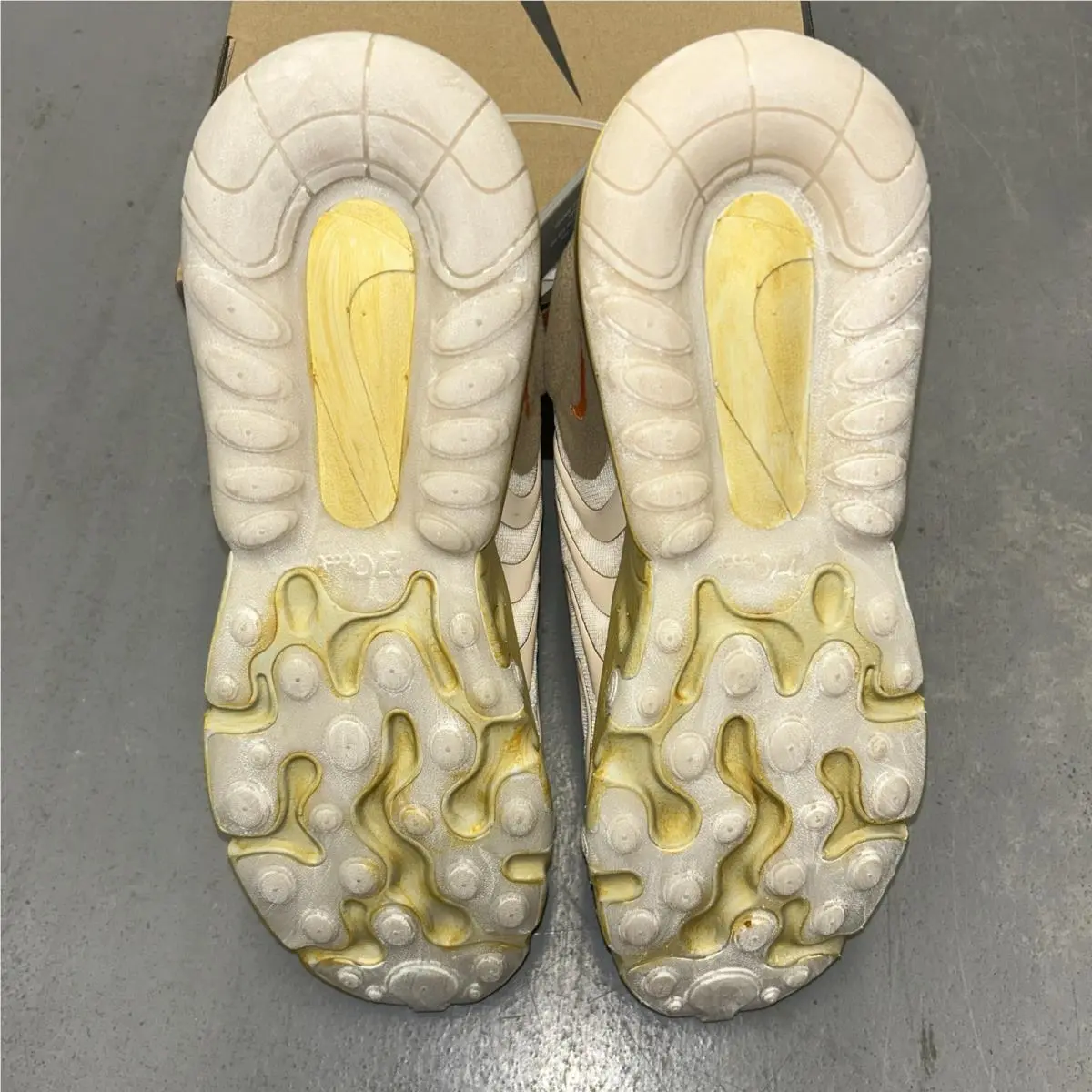 Nike shoes - Nike Air Max 270 React - CT2864-200 - Ivory (UPC: 0194275007236) 3