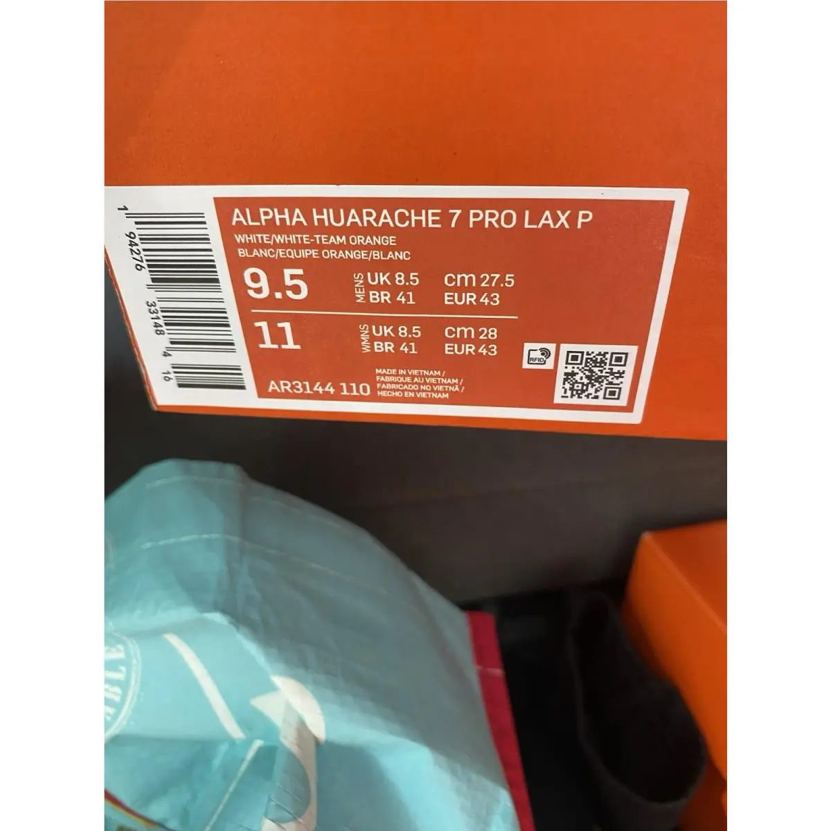 Nike shoes - Nike Alpha Huarache - Alpha Huarache - AR3144-108 - White 4