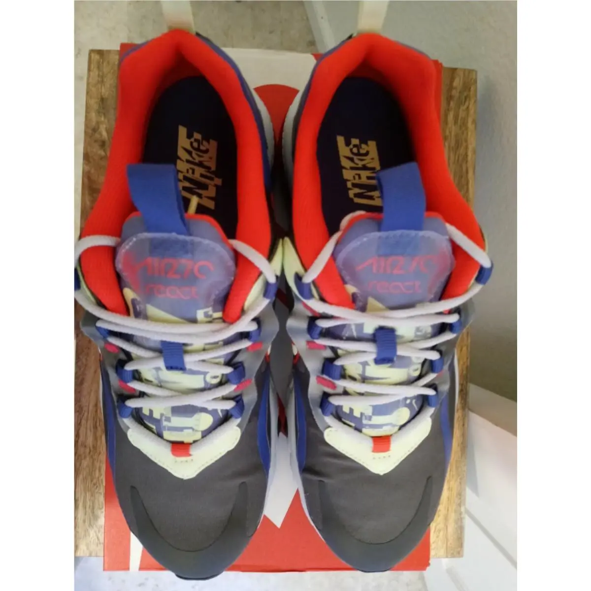 Nike shoes - Nike Air Max 270 React - CT1630001 - Gray (UPC: 193655323096) 6
