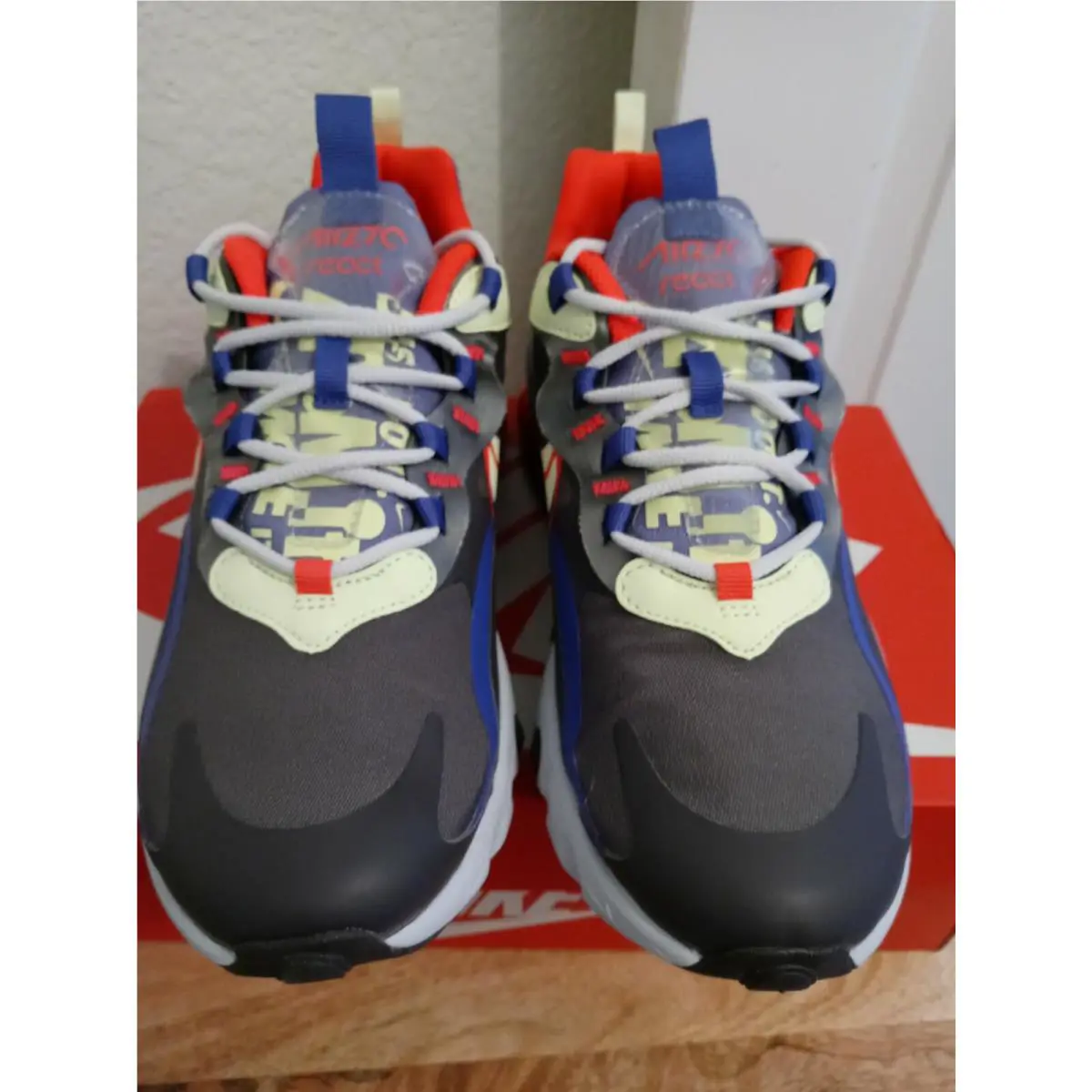 Nike shoes - Nike Air Max 270 React - CT1630001 - Gray (UPC: 193655323096) 9