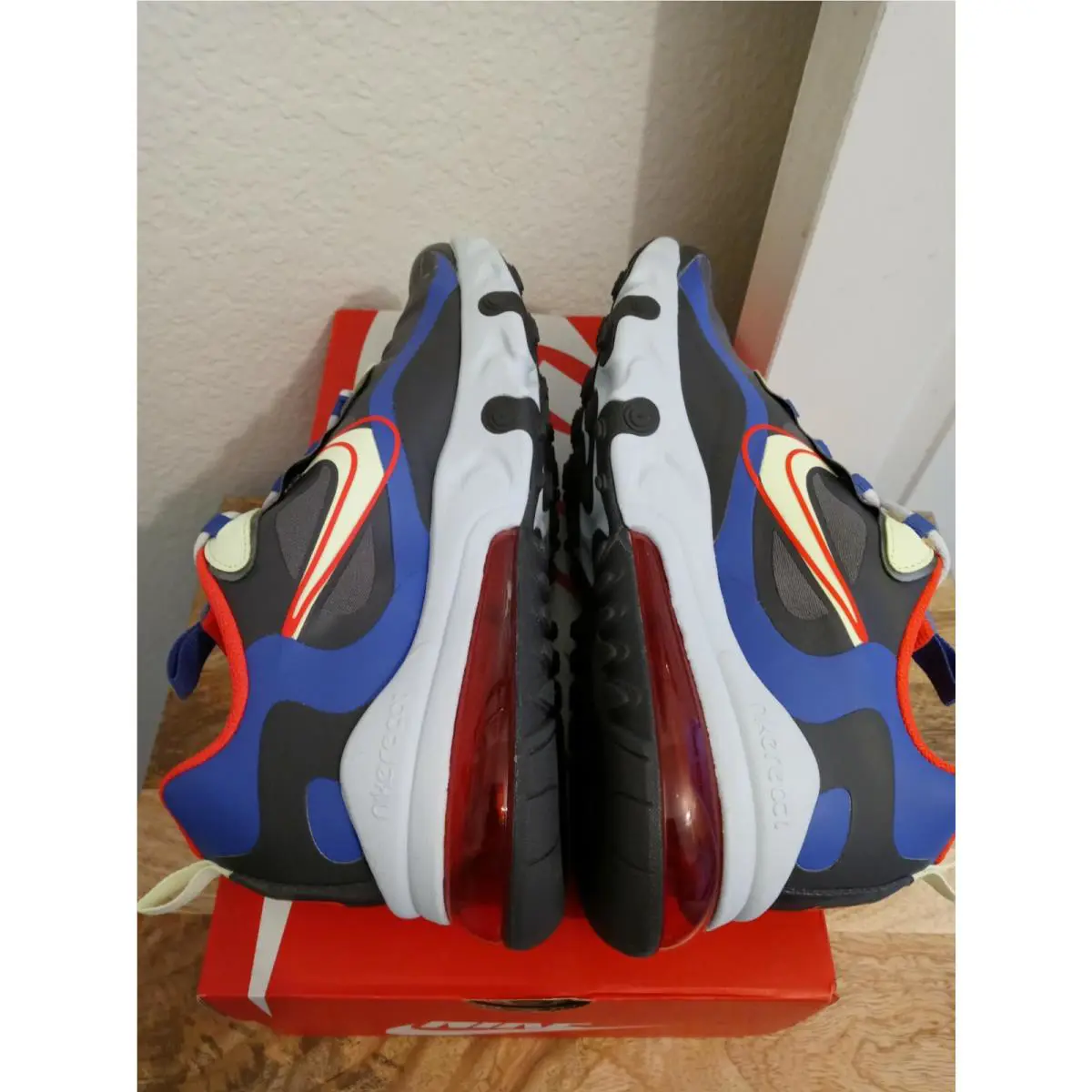 Nike shoes - Nike Air Max 270 React - CT1630001 - Gray (UPC: 193655323096) 12