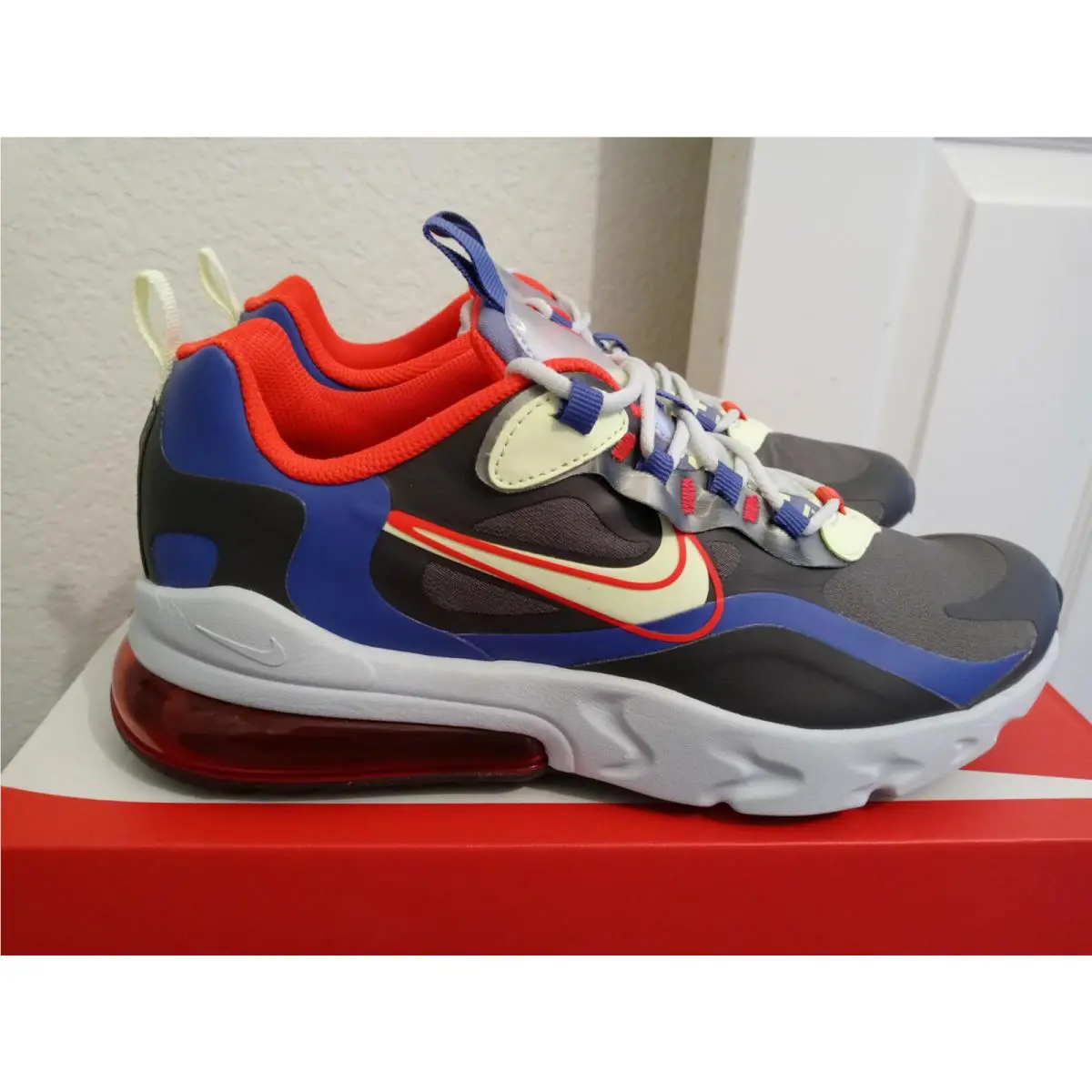 Nike shoes - Nike Air Max 270 React - CT1630001 - Gray (UPC: 193655323096) 5