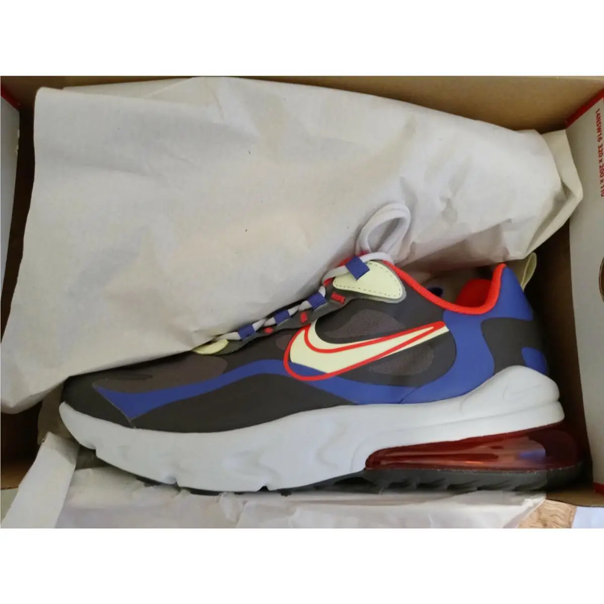 Nike shoes - Nike Air Max 270 React - CT1630001 - Gray (UPC: 193655323096) 7