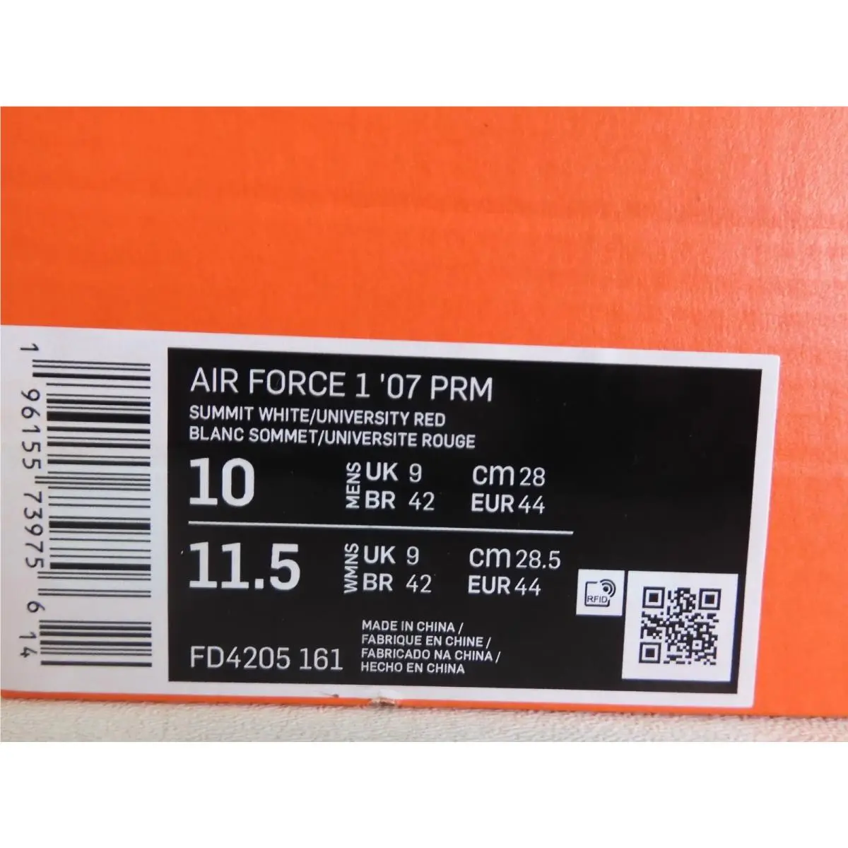 Nike shoes - Nike Air Force 1 - Air Force - FD4205-161 - White (UPC: 196155739756) 3