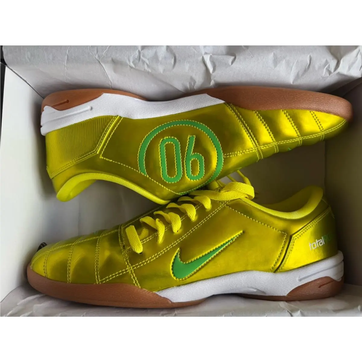 Nike Total 90 3 SP 2025 Dynamic Yellow / Green Spark - HJ9351-700 Size 11