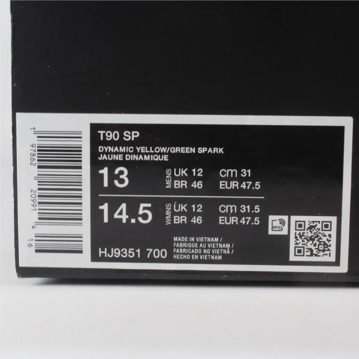Nike shoes - Nike Total 90 - Total - HJ9351-700 - Yellow 8