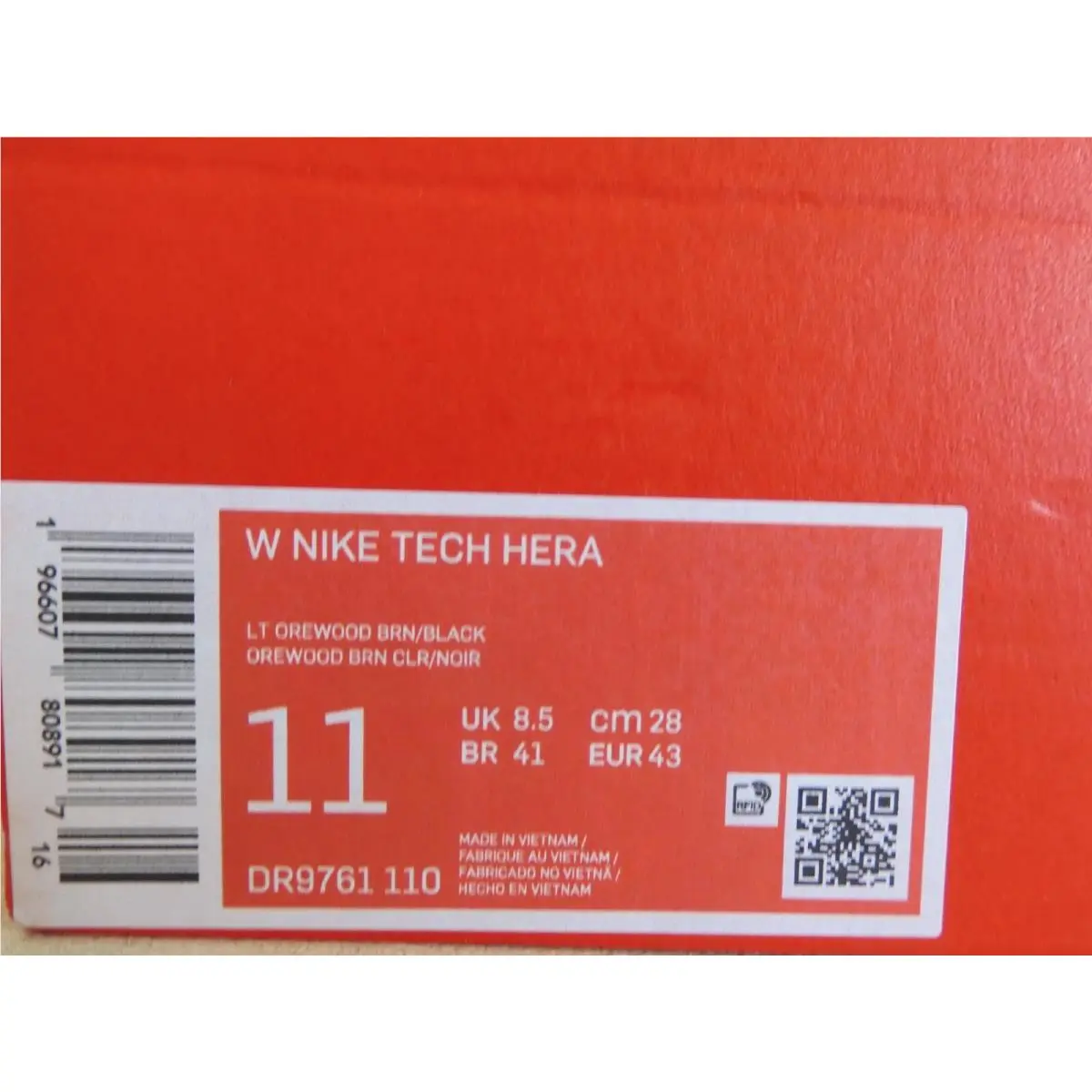 Nike shoes - Nike Tech Hera - Tech Hera - DR9761-110 - Brown (UPC: 196607808917) 3