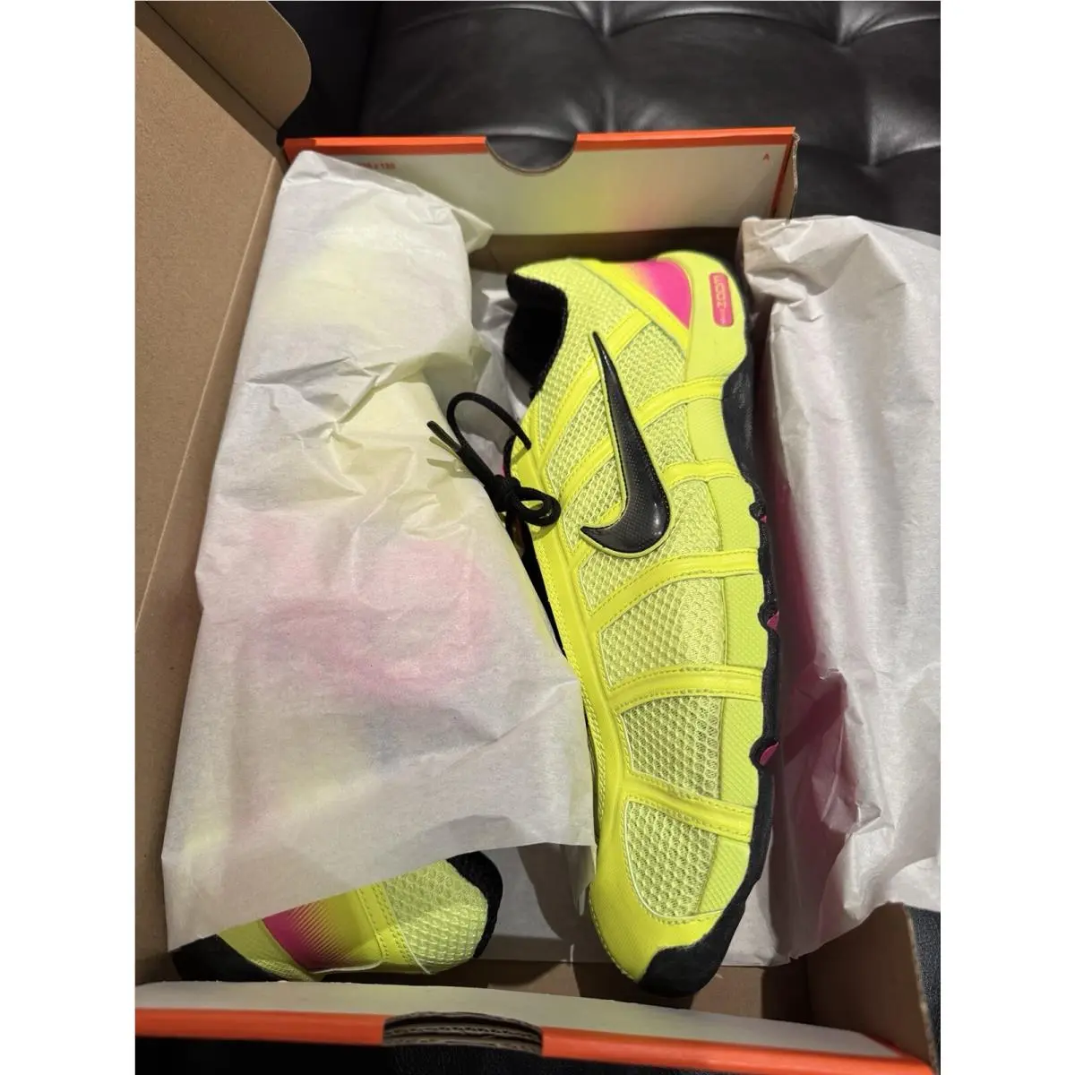 Nike shoes - Nike Air Zoom Fencer - Air Zoom Fencer - 321088-999 - Neon (UPC: 0659658146860) 5