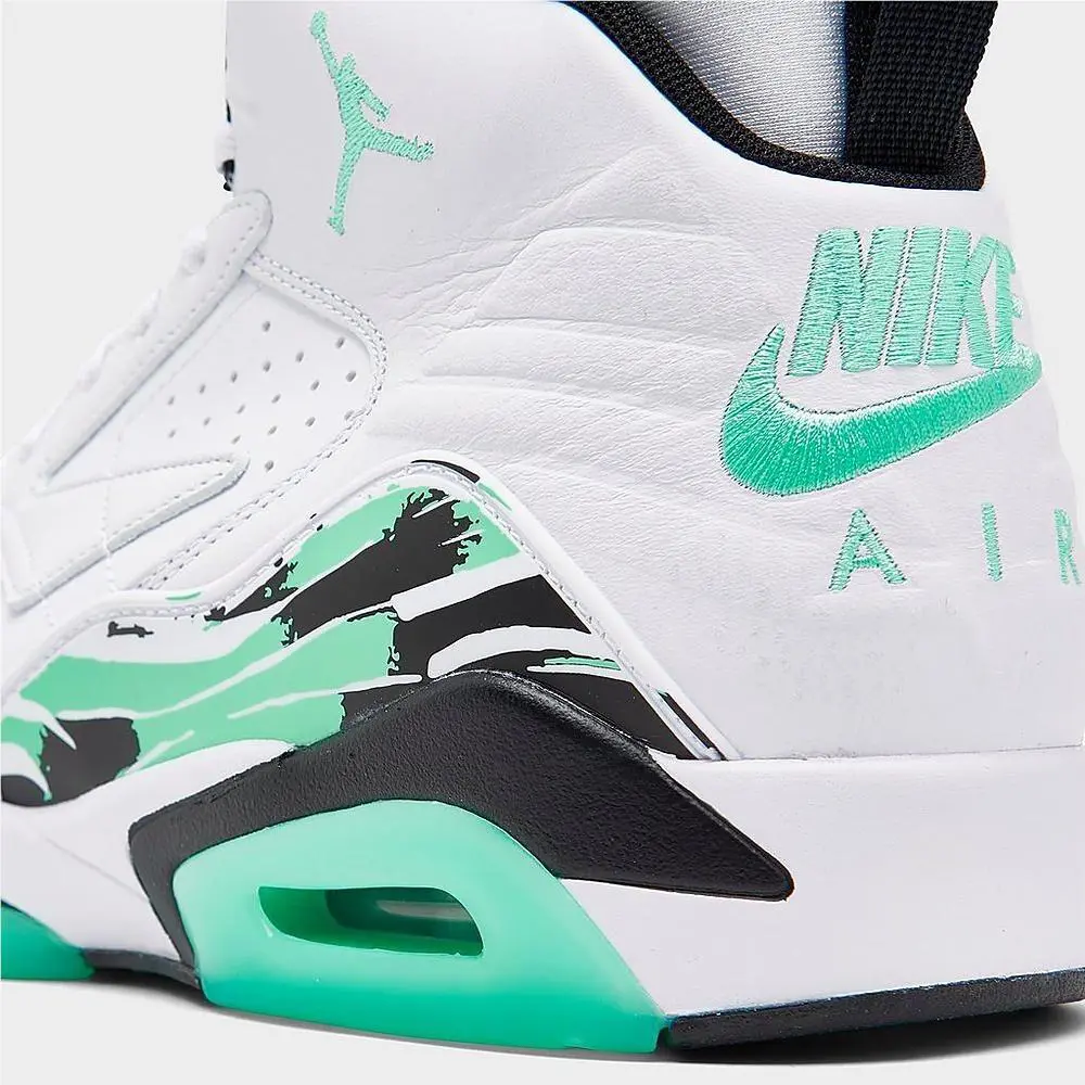 Nike shoes - Air Jordan MVP - Air MVP - DZ4475-103 - White / Green Glow / Black 3