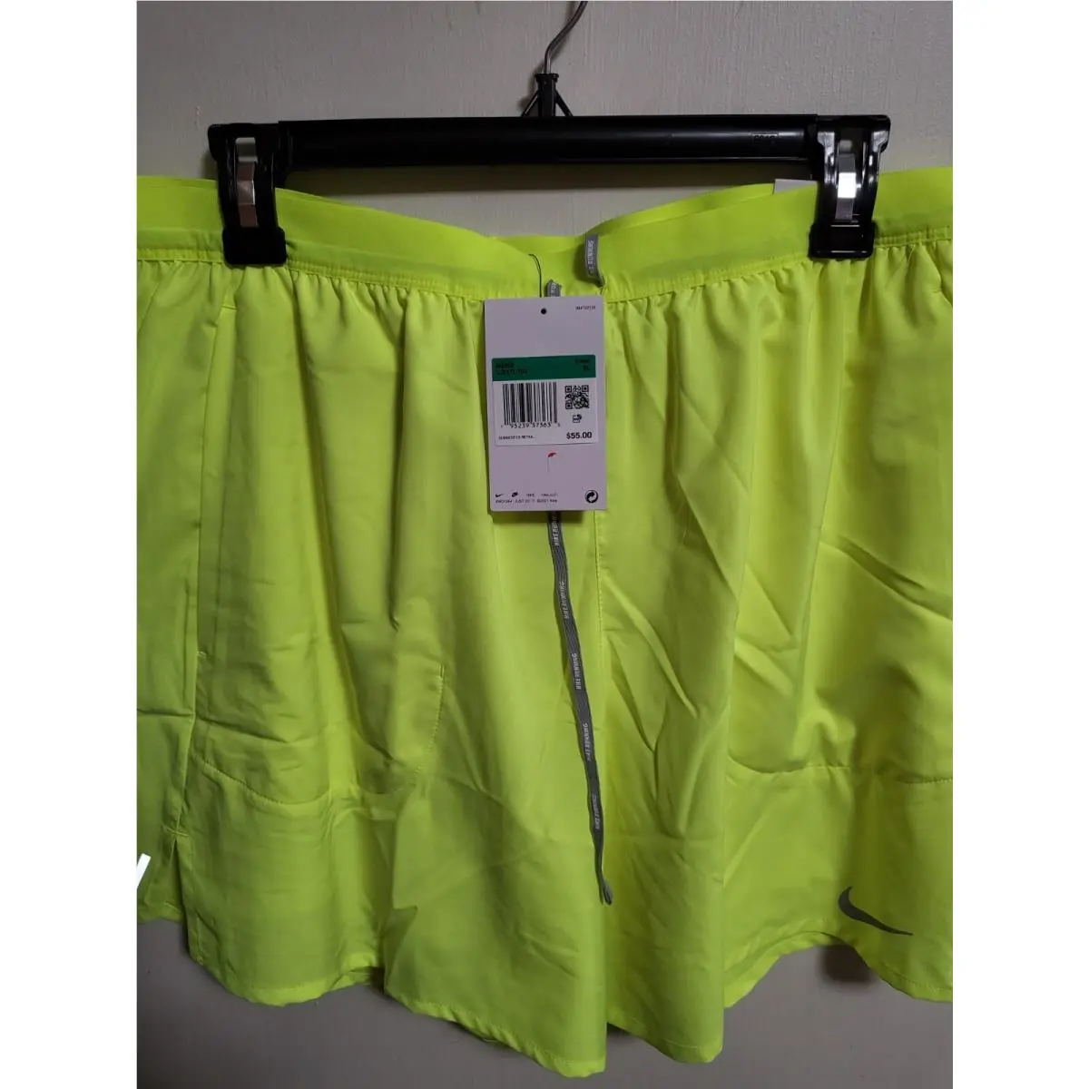 Nike clothing - Flex Stride - Flex Stride - 42023 - Black yellow-green Orange (UPC: 195242133408) 1