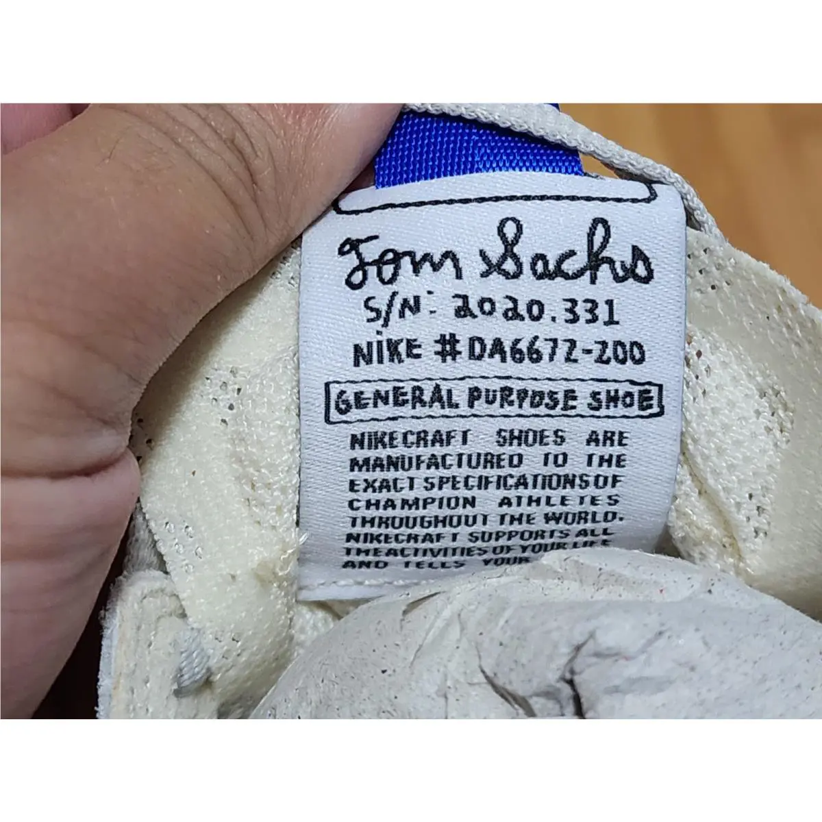 Nike shoes - NikeCraft - Craft - DA6672-200 - Beige, Manufacturer: Light Cream/White-Light Bone 5