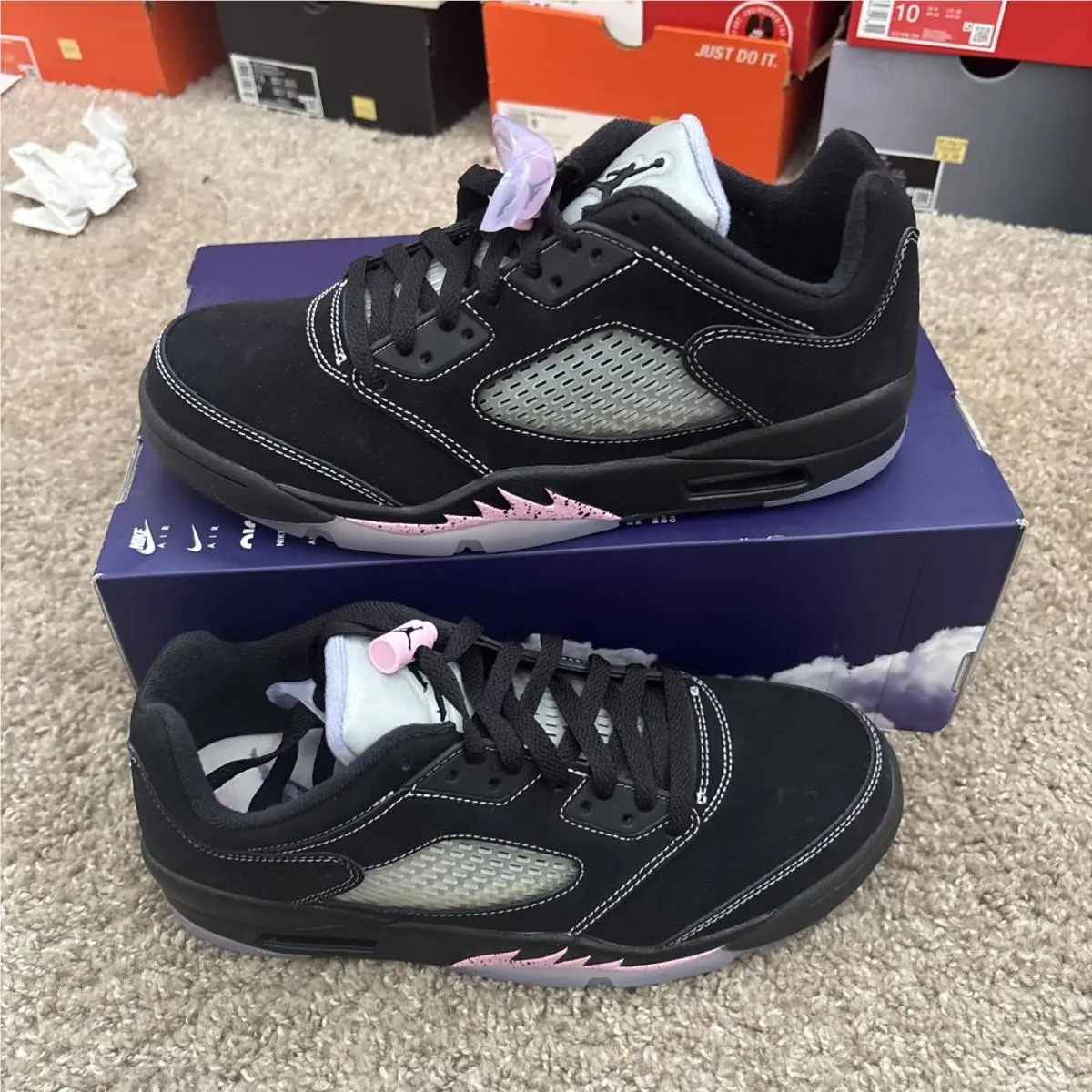 Nike shoes - Air Jordan 5 - Air - DX4355-015 - Black 0
