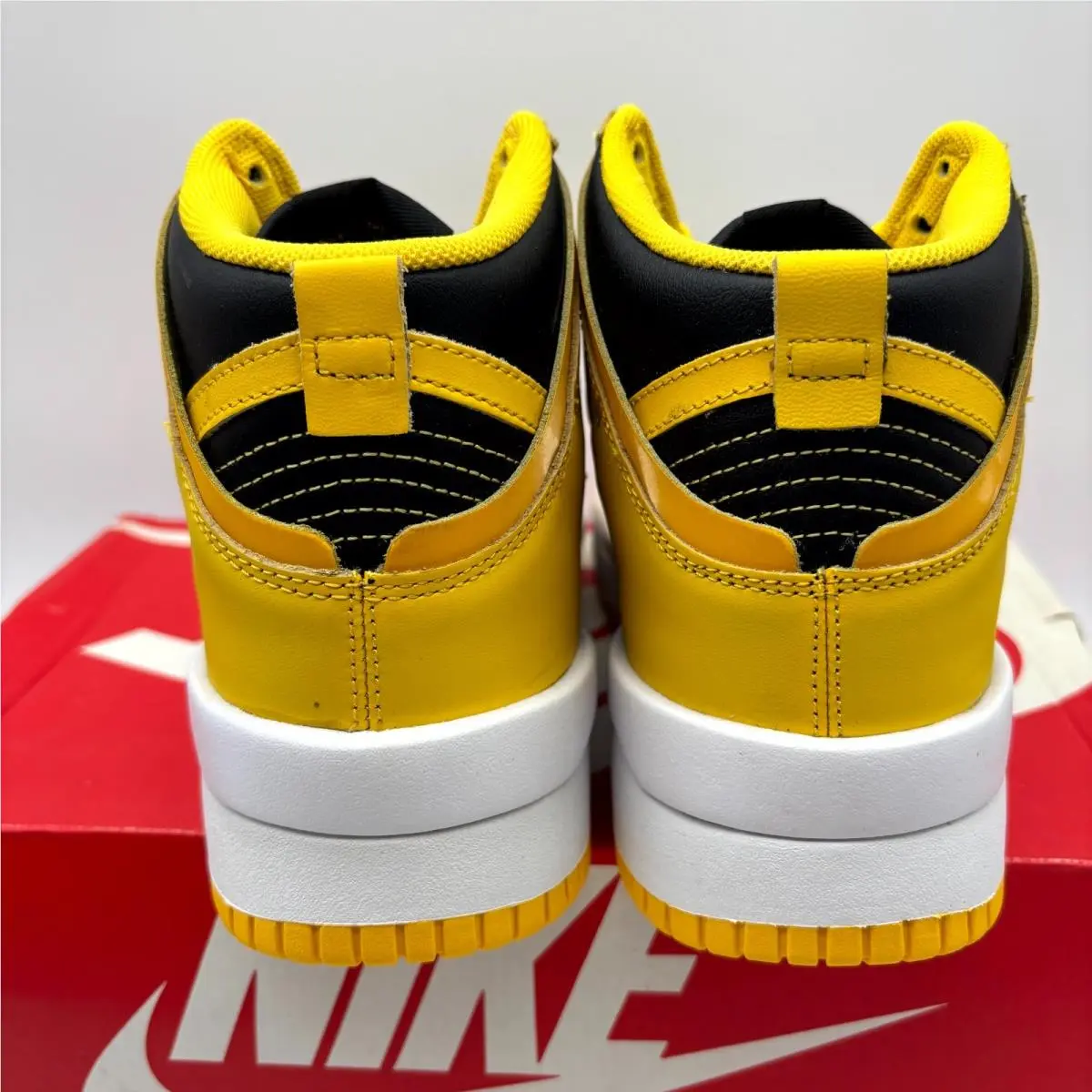 Nike shoes - Nike Dunk High Up DH3718-001 - DH3718-001 - Black University Gold (UPC: 195243643777) 2