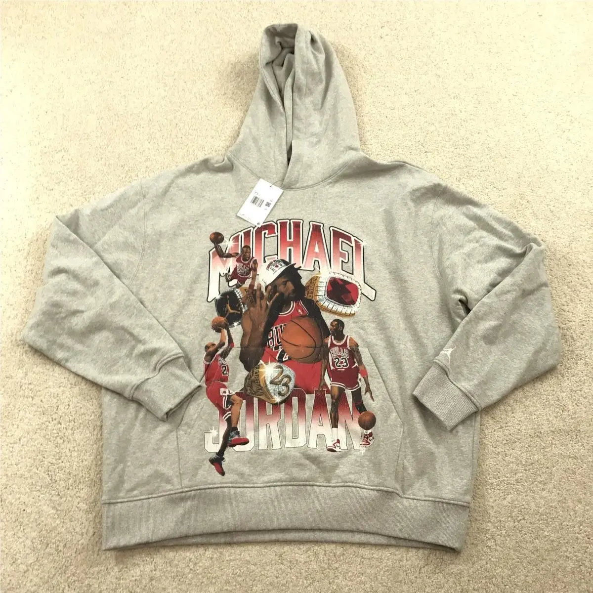Air Jordan Flight Graphic Michael Jordan Hoodie Mens 2XL HJ4396-050 by Nike