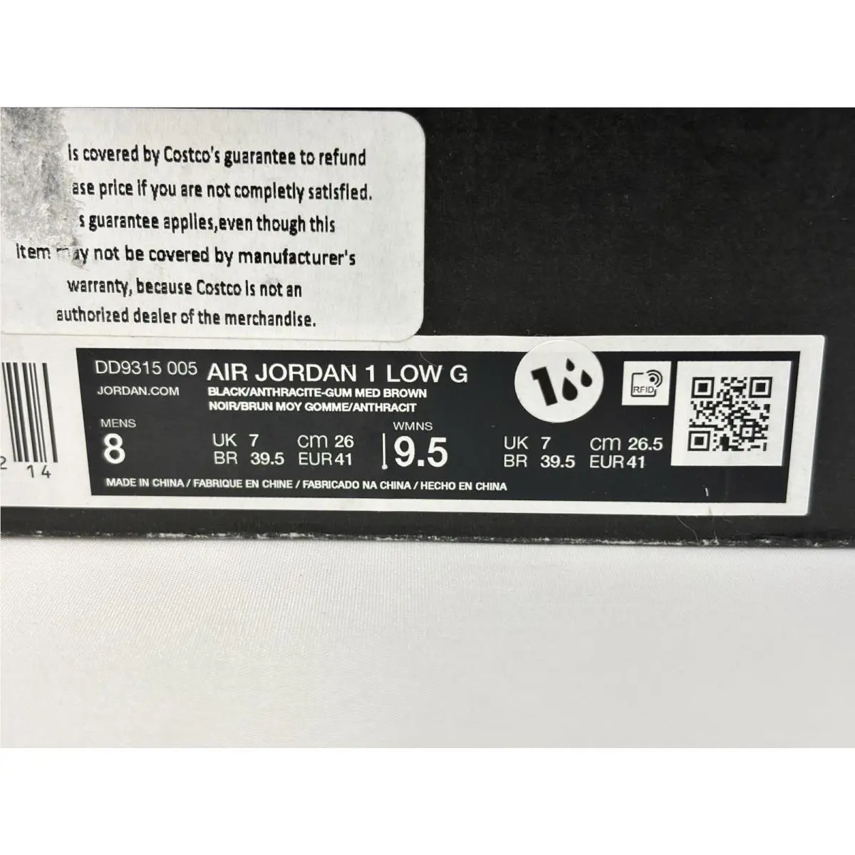 Nike shoes - Jordan 1 Low - Low - Gray 2