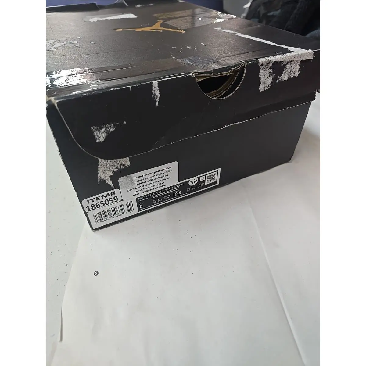 Nike shoes - Jordan 1 Low - Low - Gray 5