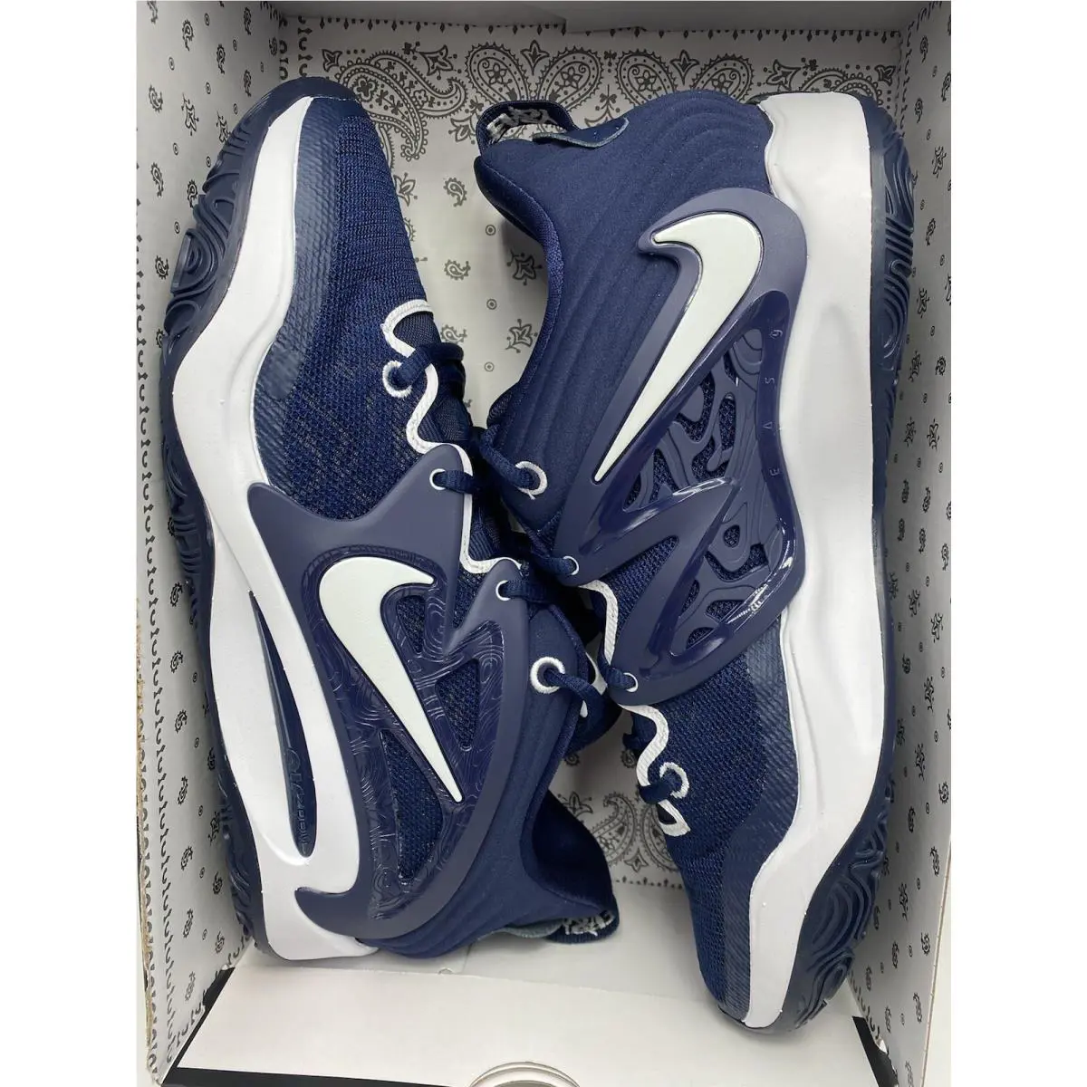 Nike shoes - Nike KD 15 - DO9826 400 - Midnight Navy/White (UPC: 196149041520) 5