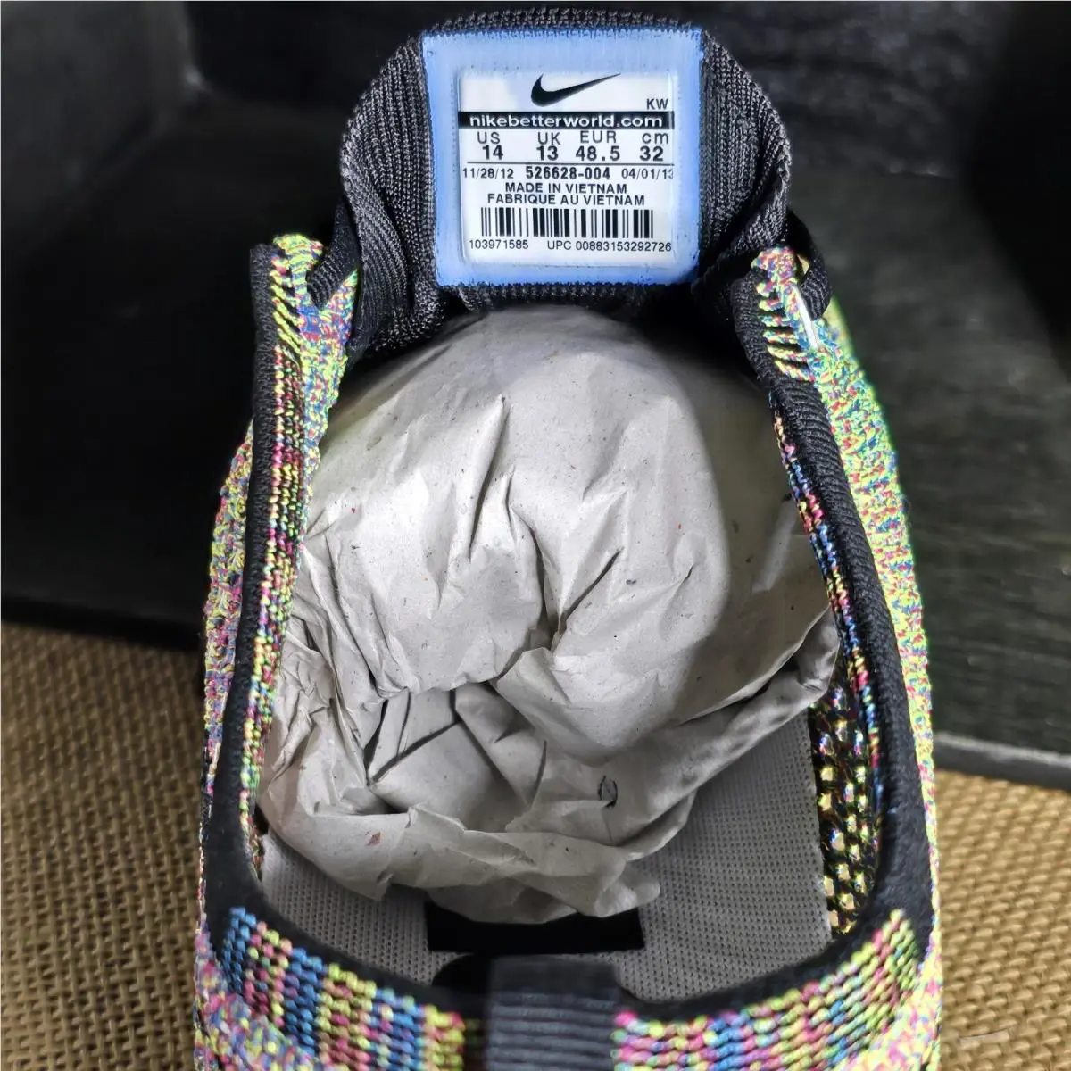 Nike shoes - Nike Flyknit Racer - Flyknit Racer - 526628-004 - Multicolor (UPC: 883153292221) 3