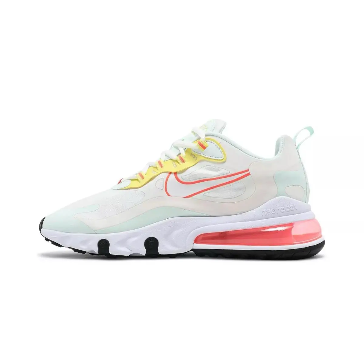 Nike shoes - Nike Wmns Air Max 270 React - CV8818-102 - Pale Ivory/Barely Green/Light Zitron/Summit White 1