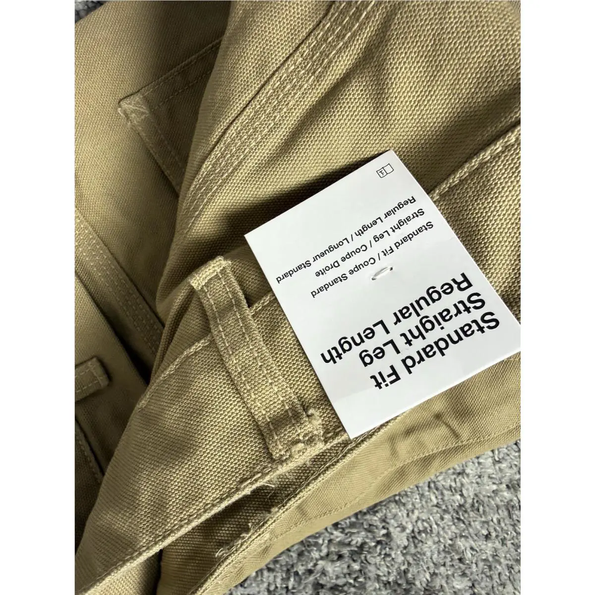 Nike clothing - Nike Life Carpenter Pants - Life Carpenter Pants - HJ8478-297 - Parachute Beige (UPC: 197860045378) 10