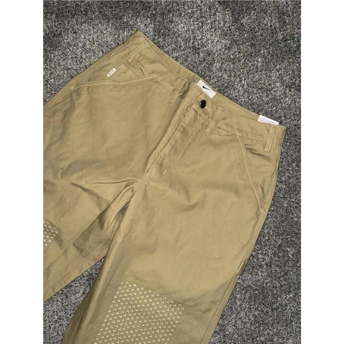 Nike clothing - Nike Life Carpenter Pants - Life Carpenter Pants - HJ8478-297 - Parachute Beige (UPC: 197860045378) 2