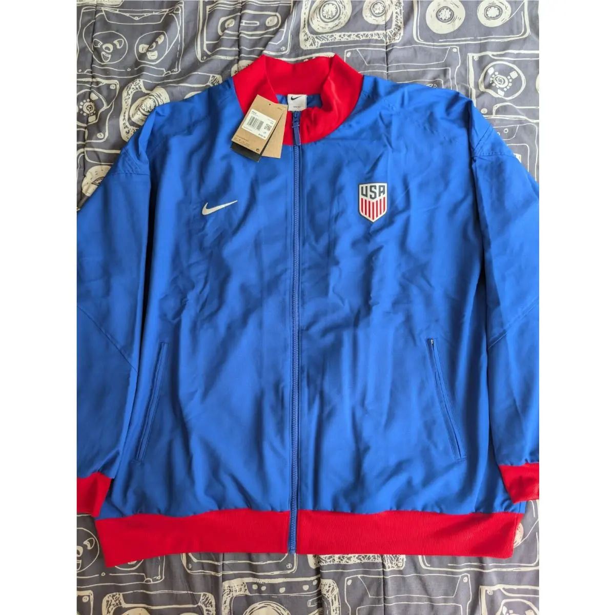 Nike Dri-fit Usmnt Strike Soccer Jacket Men`s Size 3XL FJ2910-417