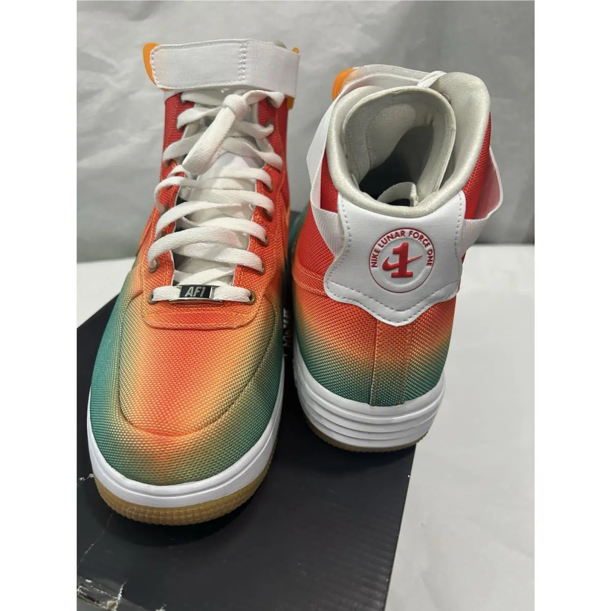 Nike shoes - Nike Lunar Force 1 - Lunar Force - 647902-300 - Turbo Green Crimson (UPC: 884802329428) 0