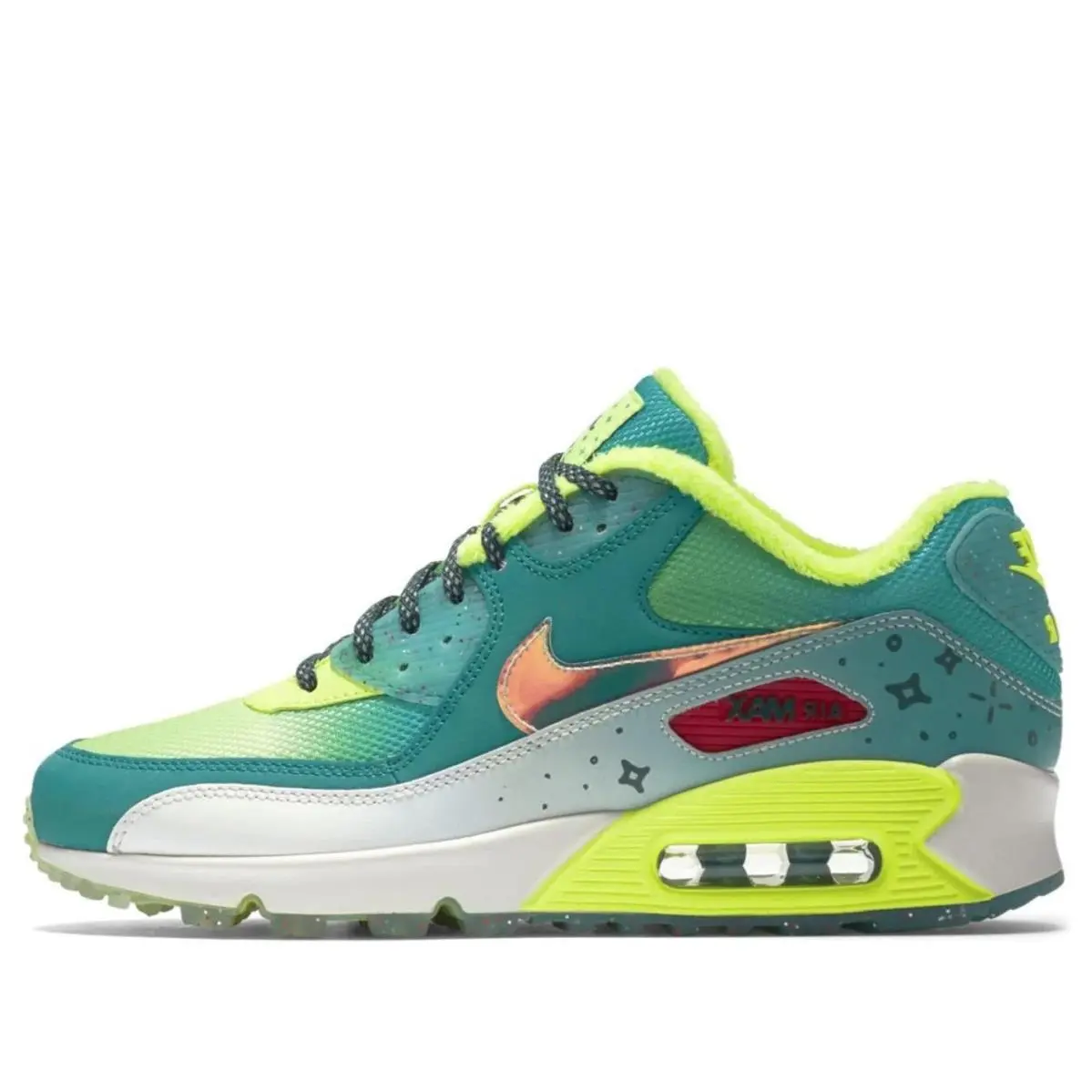 Womens Nike Air Max 90 Prm Premium DB Doernbecher Emerald Volt 838767-374 sz 5
