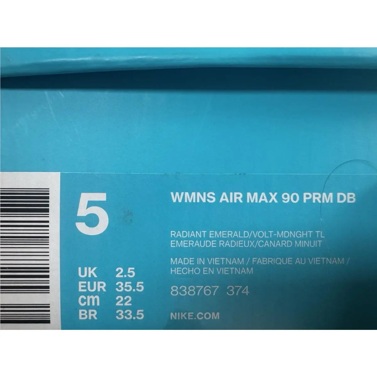 Nike shoes - Nike Air Max 90 - Air Max - 838767-374 - Green 9