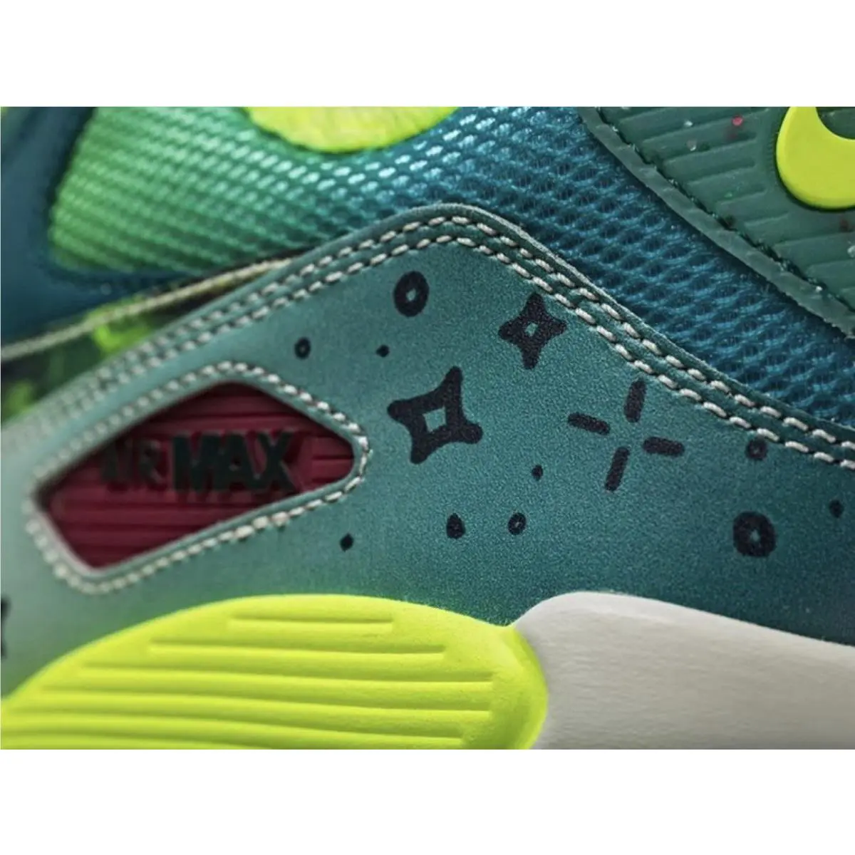 Nike shoes - Nike Air Max 90 - Air Max - 838767-374 - Green 2