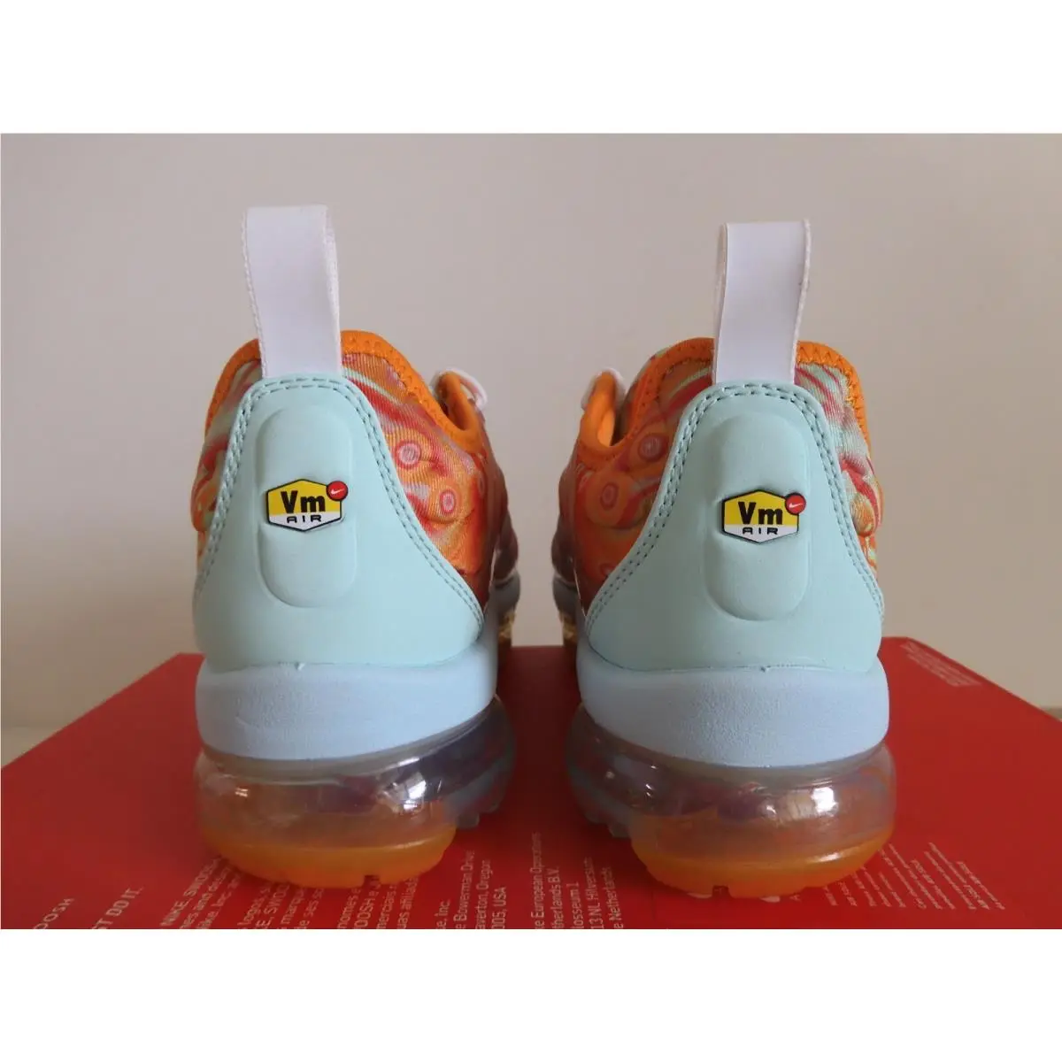Nike shoes - Nike Air Vapormax Plus - Air Vapormax Plus - CD7009-300 - Orange (UPC: 0193150591570) 2