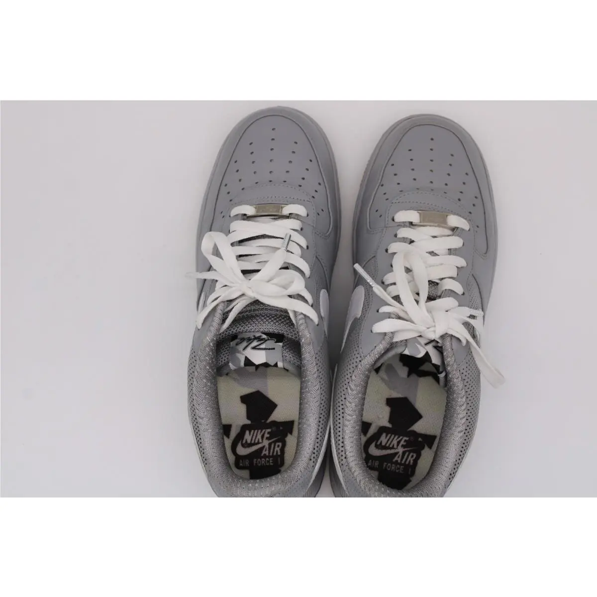 Nike shoes - Nike Air Force 1 - Air Force - 378340-211 - Beige, Manufacturer: Birch/Sail-Stone Soft Blue 3
