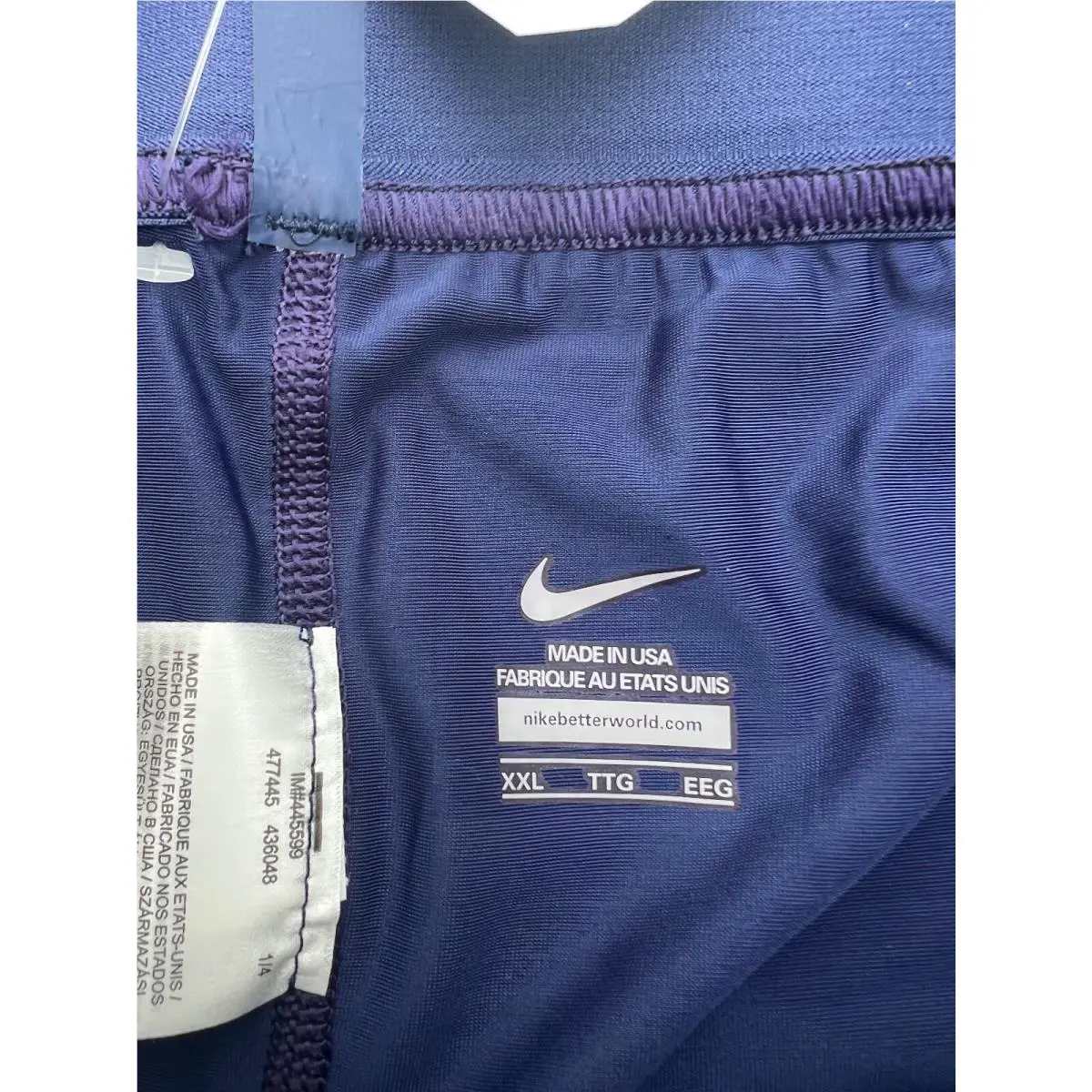 Nike clothing - Nike Pro Elite - Pro Elite - Blue 2