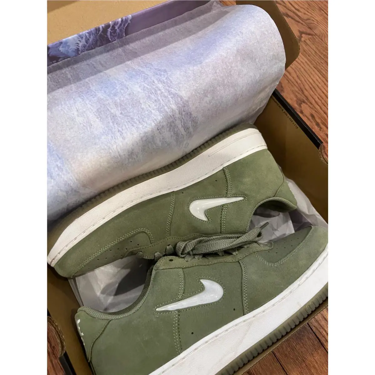 Nike shoes - Nike Air Force 1 - Air Force - DV0785-300 - Green (UPC: 196605990041) 15