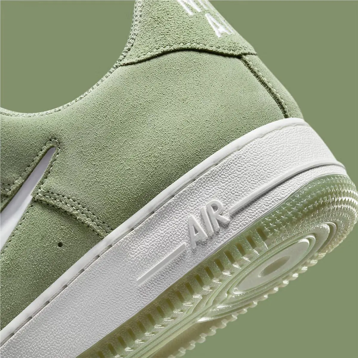 Nike shoes - Nike Air Force 1 - Air Force - DV0785-300 - Green (UPC: 196605990041) 6