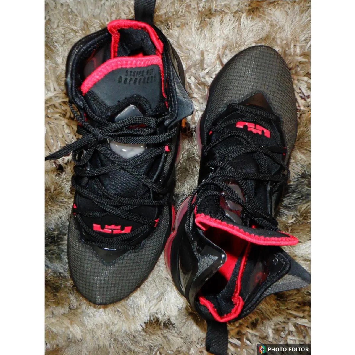 Nike shoes - Nike LeBron 19 - LeBron - CZ0203-001 - Black (UPC: 0195242103760) 0