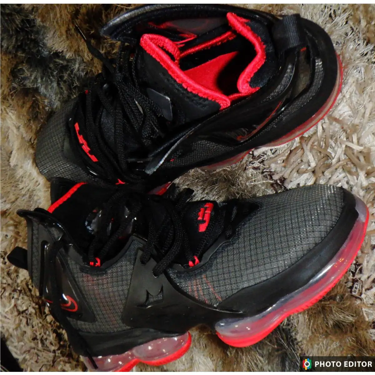 Nike shoes - Nike LeBron 19 - LeBron - CZ0203-001 - Black (UPC: 0195242103760) 2